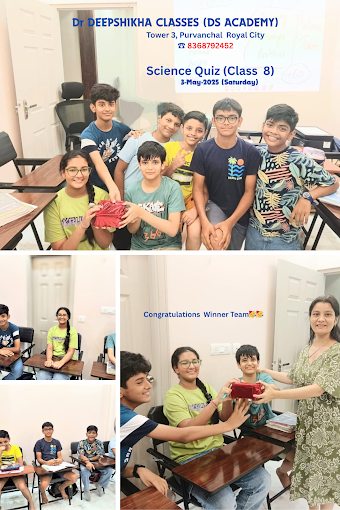 Interactive maths class in progress at Dr. Deepshikha Classes Greater Noida